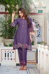 Krivaa By Mittoo Viscose Weaving Thread Work Co Ord Set Exporters In India